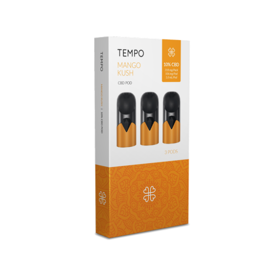 Bilde av Harmony Tempo - Pod Mango Kush, 318 mg CBD, 3 pkn.