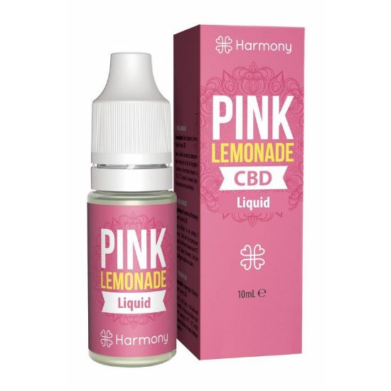 Bilde av Harmony E-Liquid 600mg CBD -Pink Lemonade (10ml)