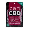 Bilde av Zen CBD Mixed Berry Gummies 250mg per Bag