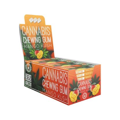 Bilde av Haze Cannabis Tyggegummi 36mg CBD -Mango