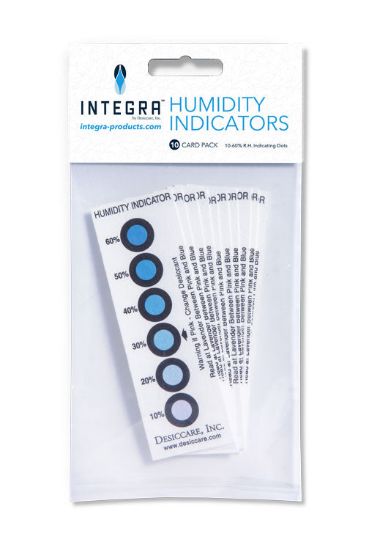 Bilde av Integra Boost – 1 PACK X 10 HUMIDITY INDICATORS CARD / Humidity paper test