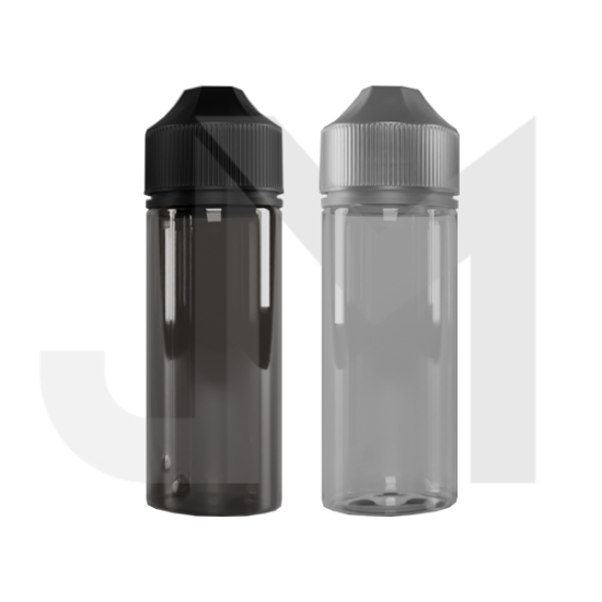 Bilde av 120ml Torpedo Empty Shortfill Bottle - Black