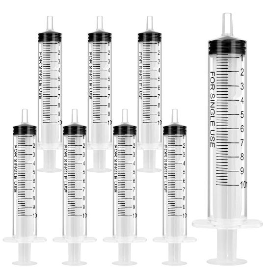 Bilde av Plastic Syringe, 10 ml for liquids | 1pc