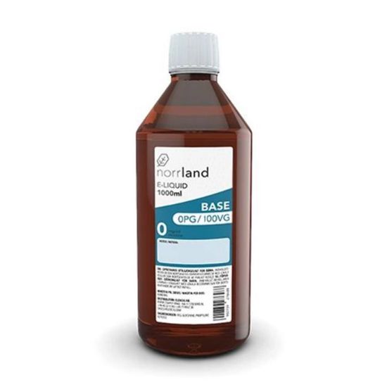 Bilde av Norrland Basevæske 100% VG. 1 liter.