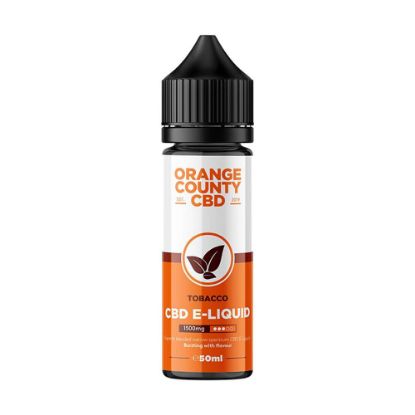Bilde av Orange County CBD E-Liquid Tobacco 1500 mg (50ml)