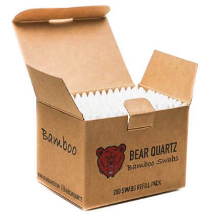 Bilde av BEAR QUARTZ: BAMBOO SWABS REFILLS