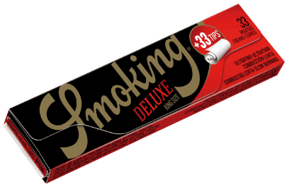 Bilde av Smoking Deluxe King Size rullepapir m/filter, 33 papir
