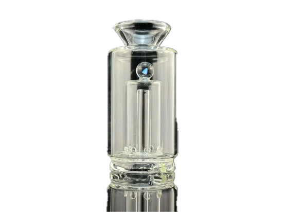 Bilde av IRIDESCENT GLASS: MINI OPAL PUFFCO PEAK ATTACHMENT - CLEAR WITH OPAL