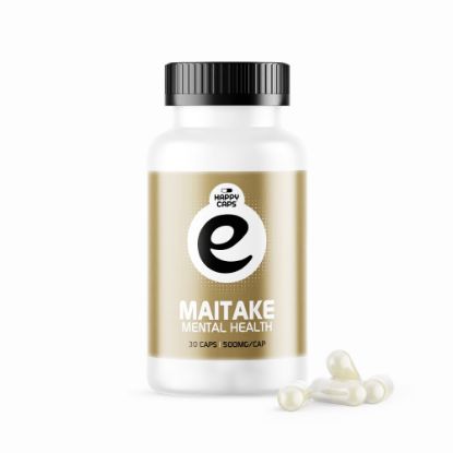 Bilde av Happy Caps Maitake Mushroom Superfood 500mg (30 capsules)