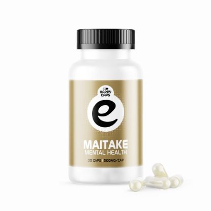 Bilde av Happy Caps Maitake Mushroom Superfood 500mg (30 capsules) 