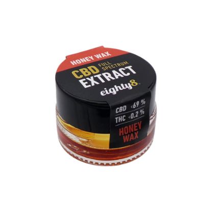 Bilde av Eighty8 CBD Extract Honey Wax 1g - 69% CBD