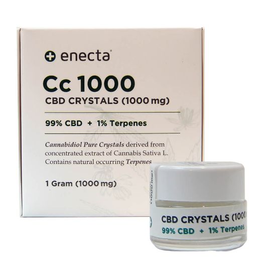 Bilde av Enecta CC1000 1000mg CBD Crystals(1g) 