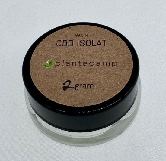 Bilde av Plantedamp CBD Isolat - 2g - 99.5% CBD