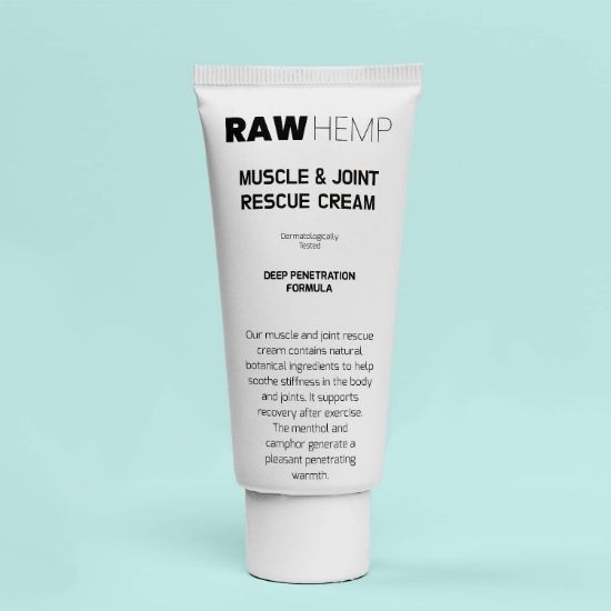 Bilde av Raw Hemp Muscle & Joint CBD Cream 200ml, 250mg CBD