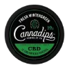 Bilde av Cannadips Fresh Wintergreen CBD snus 750mg - 15 porsjoner