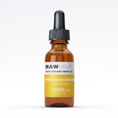 Bilde av Raw Hemp Premium CBG/CBD Oil 20% 30ml - 6000mg