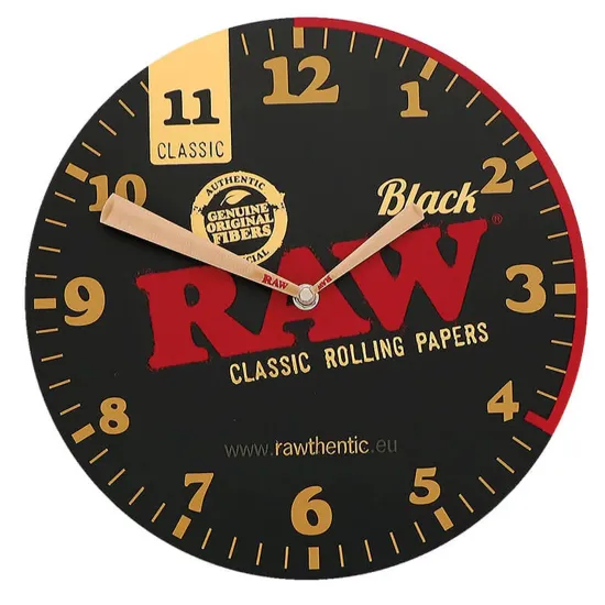 Bilde av RAW Clock Black 30CM