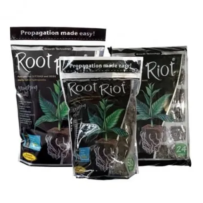 Bilde av Growth Technology Root Riot 100 cubes - organic starter cubes for seeds and cuttings