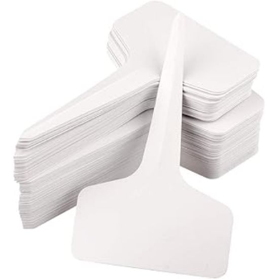 Bilde av mini white garden markers 100pcs 2,3 x 11cm