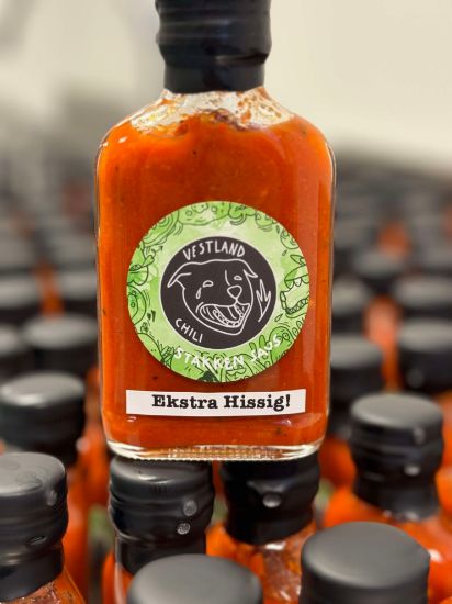 Bilde av Vestland Chili: Stakken Saus - EKSTRA HISSIG
