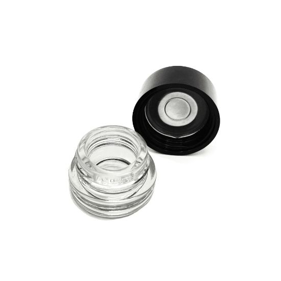 Bilde av Pop-Vac Jar 4ml Clear Vacuum Sealed glass jars