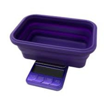 Bilde av Omega Scale by Kenex with Silicone Bowl - 1000g x 0.1g - Purple