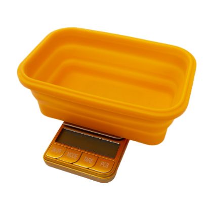 Bilde av Omega Scale by Kenex with Silicone Bowl - 1000g x 0.1g - Orange
