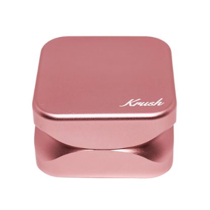 Bilde av Krush Kube 2.0 Rose Gold Aluminium Grinder 2 Parts - 55mm