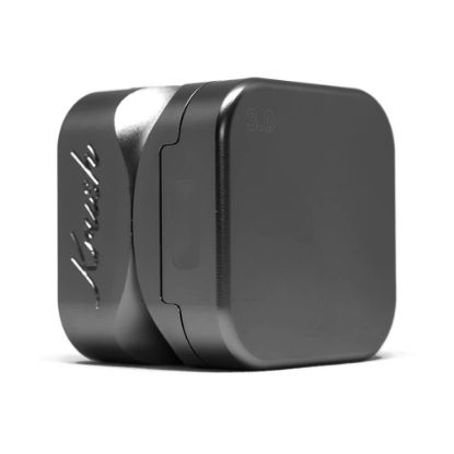 Bilde av Krush Kube 3.0 Black Aluminium Grinder 3 Parts - 55mm