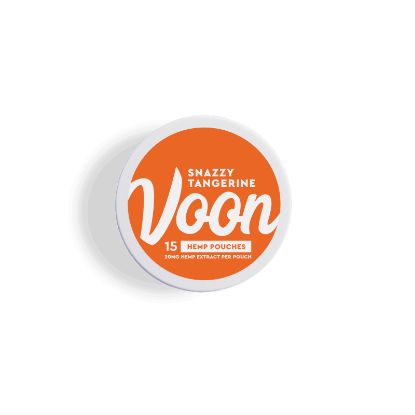 Bilde av Voon Snazzy Tangerine CBD Snus - Slim 300mg - 15 porsjoner