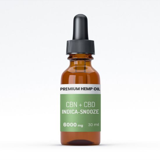 Bilde av Raw Hemp Premium Snooze CBD/CBN Oil 20% 30ml - 6000mg
