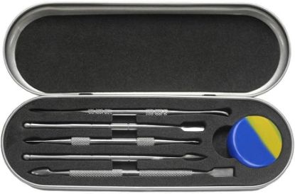 Bilde av Case with Stainless Steel Tools incl. Silicone Box
