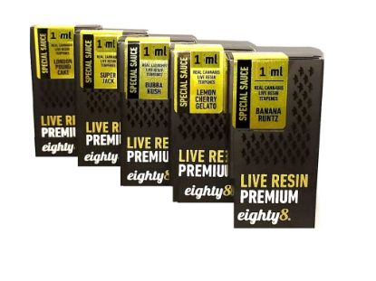 Bilde av Eighty8 Super Jack Live Resin CBD Cartridge 1ml