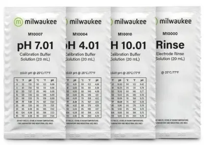 Bilde av Milwaukee FRESH-START electrode cleaning and calibration fluid kit (25x 20ml)