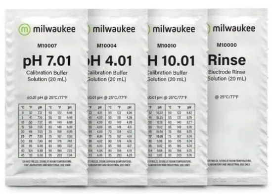 Bilde av Milwaukee FRESH-START electrode cleaning and calibration fluid kit (25x 20ml)