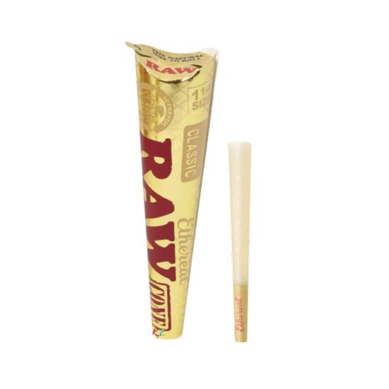 Bilde av RAW Ethereal Pre-rolled King Size Cones 3 Pieces Per Pack
