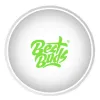 Bilde av Best Buds Silicone Mixing Bowl 7cm White with Green Logo