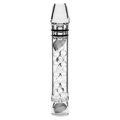 Bilde av Tinymight - Short Glass Mouthpiece with Balls (120mm)