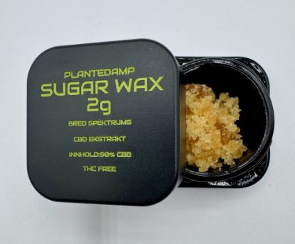 Bilde av Plantedamp CBD Sugar Wax - 90% CBD - 2g