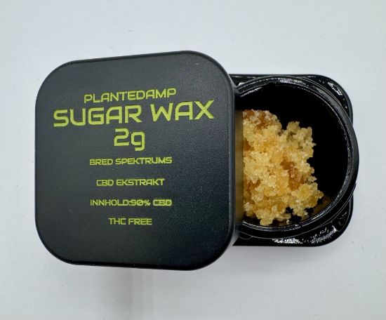 Bilde av Plantedamp CBD Sugar Wax - 90% CBD - 2g
