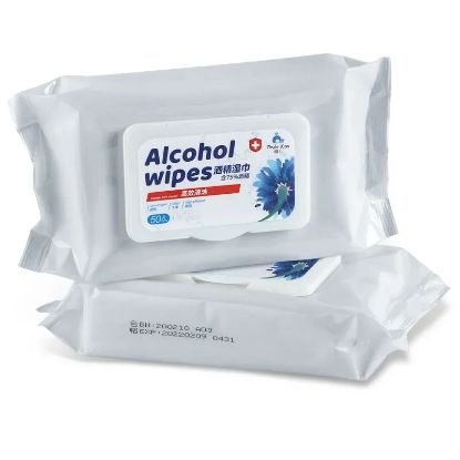 Bilde av Alcohol Wipes - 50 pack