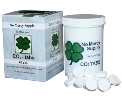 Bilde av No Mercy CO₂ Tablets 60 pcs – Carbon Dioxide Boost for Indoor Plants