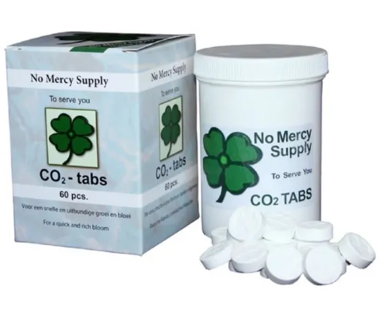 Bilde av No Mercy CO₂ Tablets 60 pcs – Carbon Dioxide Boost for Indoor Plants