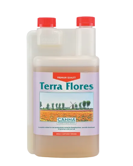 Bilde av Canna Terra Flores Fertilizer 1L - base nutrient for bloom phase