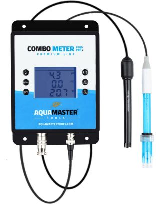 Bilde av Aqua Master Tools P700 Pro 2 Combo Meter - pH, EC, CF, PPM, Temp.